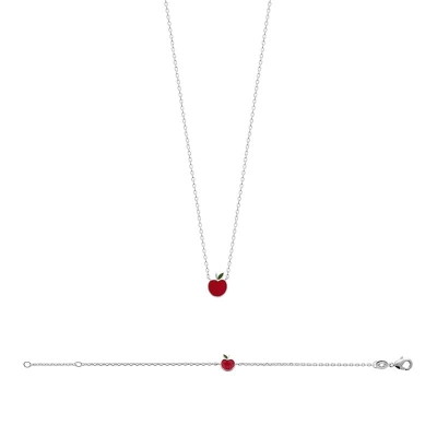 BRACELET ARGENT 925 RHODIE LAQUE