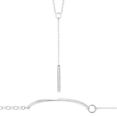 BRACELET ARGENT 925 RHODIE OZ
