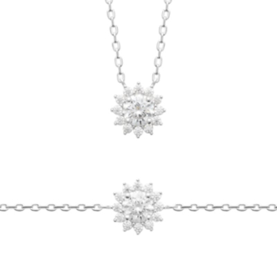 BRACELET ARGENT 925 RHODIE OZ