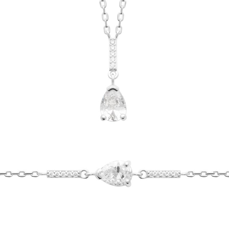 BRACELET ARGENT 925 RHODIE OZ