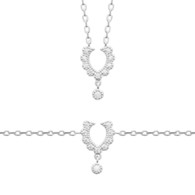 BRACELET ARGENT 925 RHODIE OZ