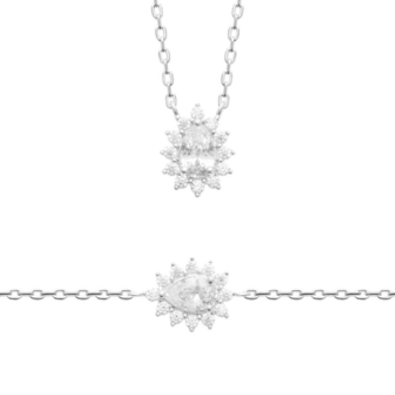 BRACELET ARGENT 925 RHODIE OZ