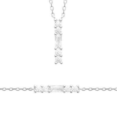 BRACELET ARGENT 925 RHODIE OZ