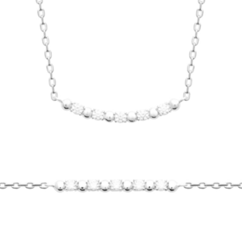 BRACELET ARGENT 925 RHODIE OZ