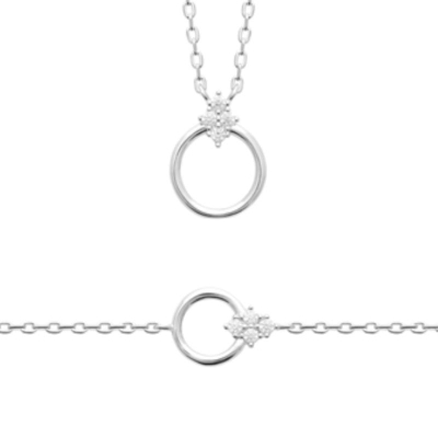 BRACELET ARGENT 925 RHODIE OZ