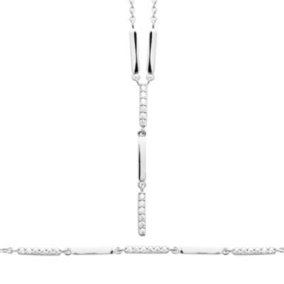 BRACELET ARGENT 925 RHODIE OZ