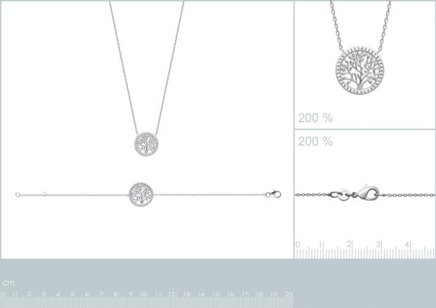 BRACELET ARGENT 925 RHODIE OZ - 8z7172618