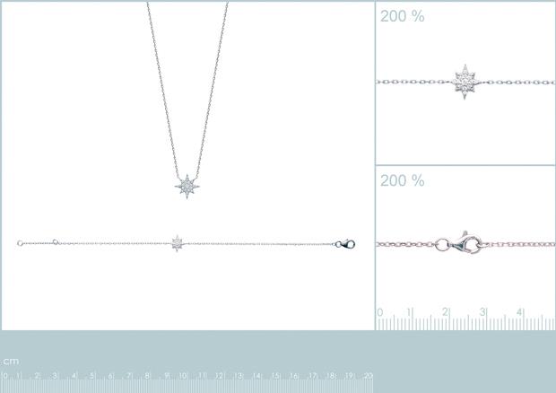 BRACELET ARGENT 925 RHODIE OZ - 8z7176218