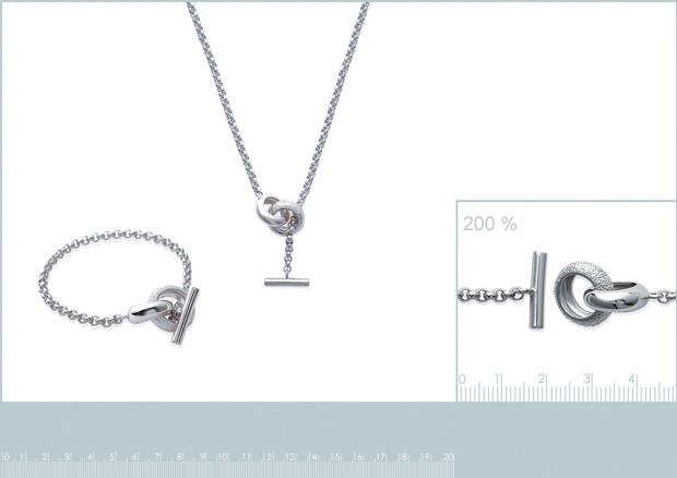 BRACELET ARGENT 925 RHODIE OZ - 8z7112418