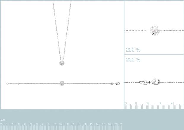 BRACELET ARGENT 925 RHODIE OZ - 8z7320318