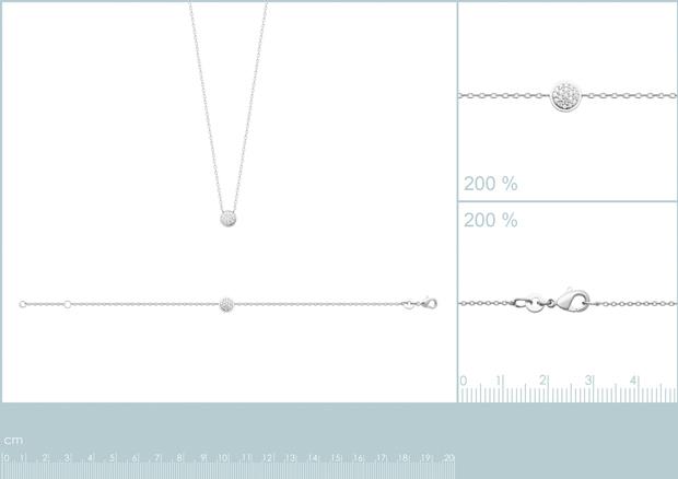 BRACELET ARGENT 925 RHODIE OZ - 8z7326518