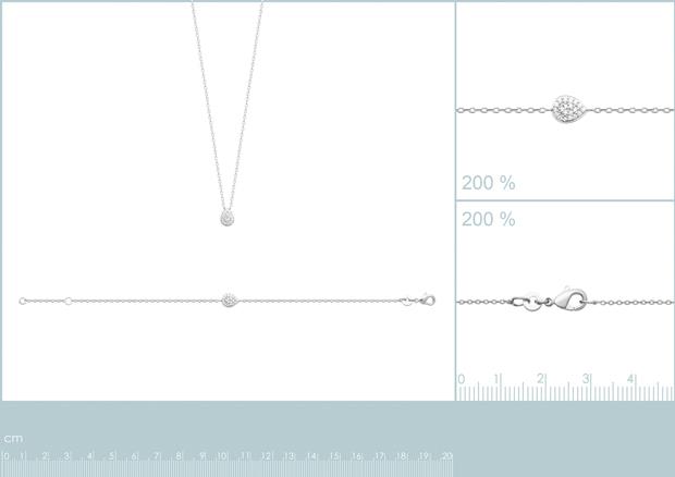 BRACELET ARGENT 925 RHODIE OZ - 8z7326618