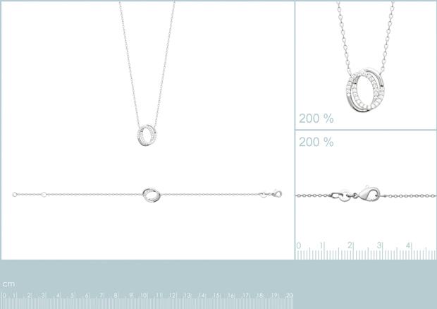 BRACELET ARGENT 925 RHODIE OZ - 8z7344718