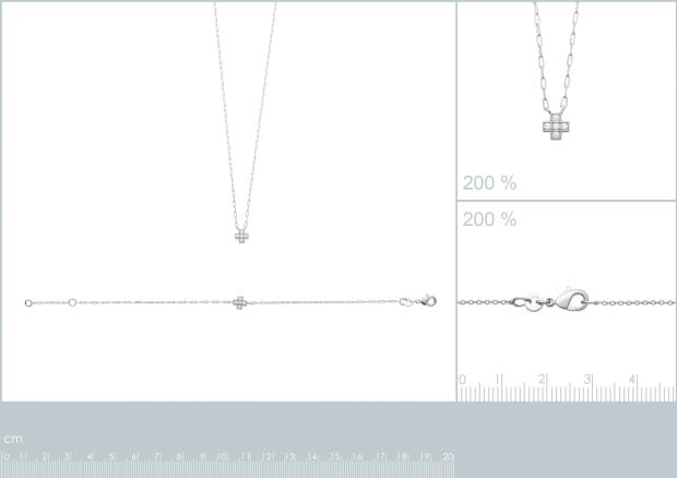 BRACELET ARGENT 925 RHODIE OZ - 8z7350618