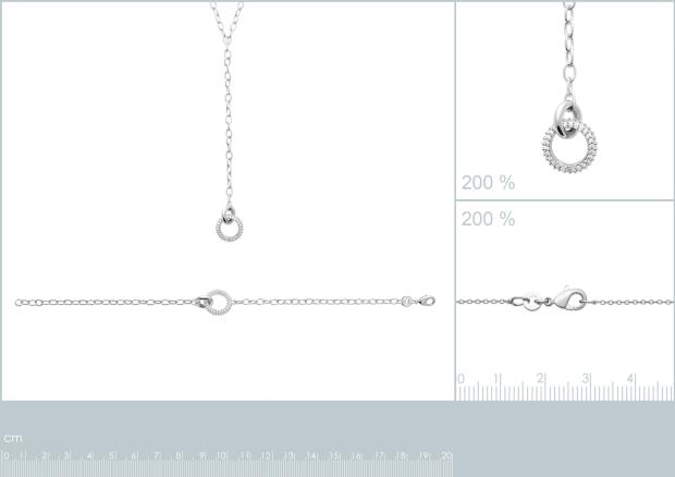 BRACELET ARGENT 925 RHODIE OZ - 8z7355118