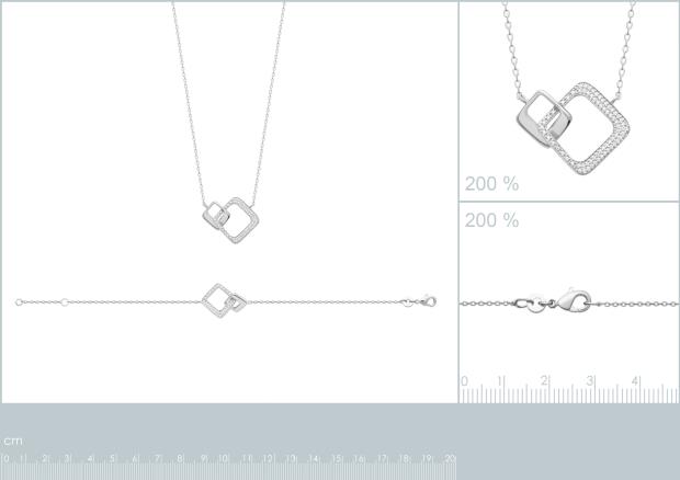 BRACELET ARGENT 925 RHODIE OZ - 8z7371818