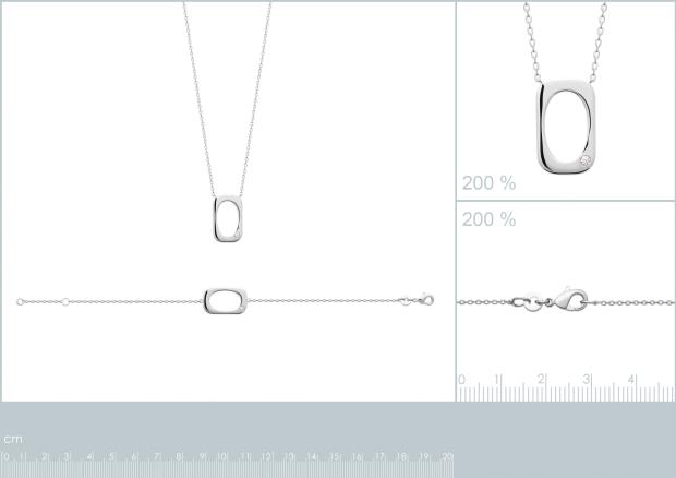 BRACELET ARGENT 925 RHODIE OZ - 8z7372818