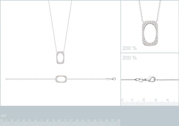 BRACELET ARGENT 925 RHODIE OZ - 8z7372918