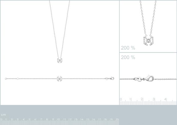 BRACELET ARGENT 925 RHODIE OZ - 8z7378418