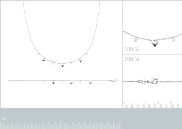 BRACELET ARGENT 925 RHODIE OZ - 8z7383418