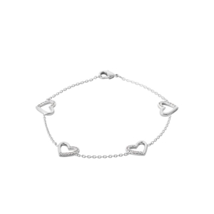 BRACELET ARGENT 925 RHODIE OZ