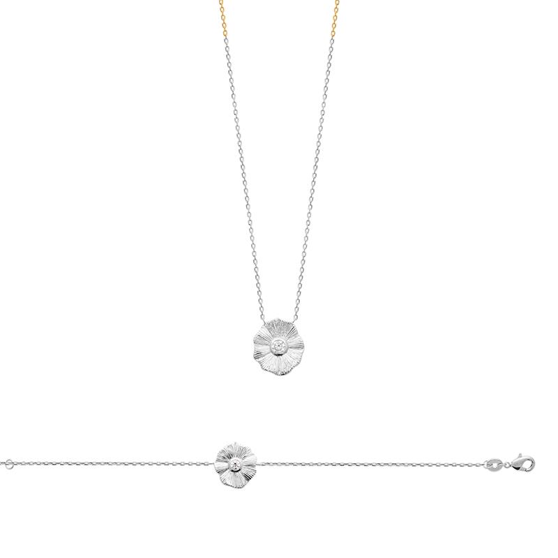 BRACELET ARGENT 925 RHODIE OZ