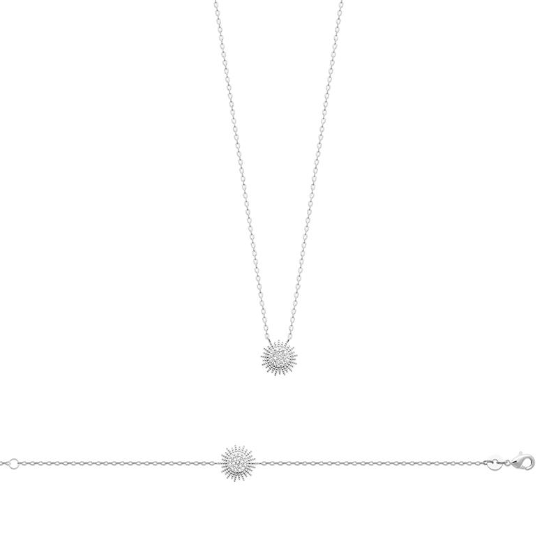 BRACELET ARGENT 925 RHODIE OZ