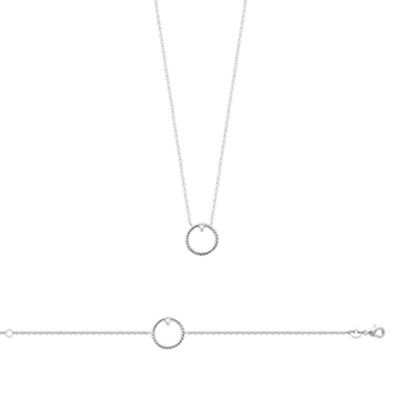 BRACELET ARGENT 925 RHODIE OZ