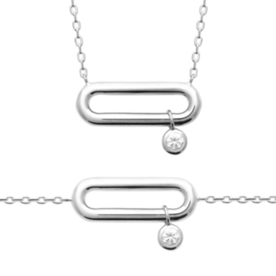 BRACELET ARGENT 925 RHODIE OZ