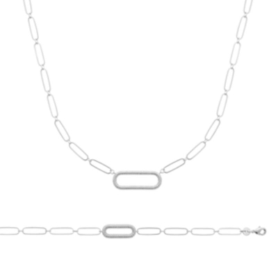 BRACELET ARGENT 925 RHODIE OZ