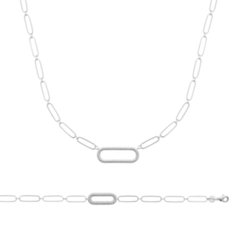 BRACELET ARGENT 925 RHODIE OZ