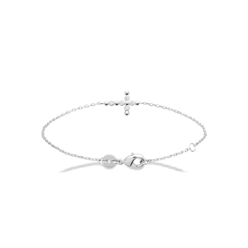 Pulsera, plata 925. rodio. Circonita - 8z7394618