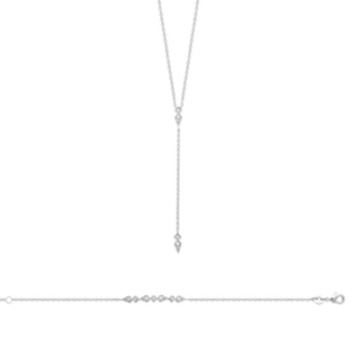 BRACELET ARGENT 925 RHODIE OZ