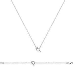 BRACELET ARGENT 925 RHODIE OZ