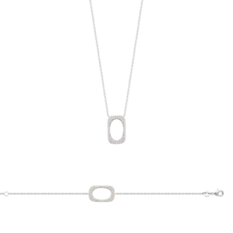 BRACELET ARGENT 925 RHODIE OZ