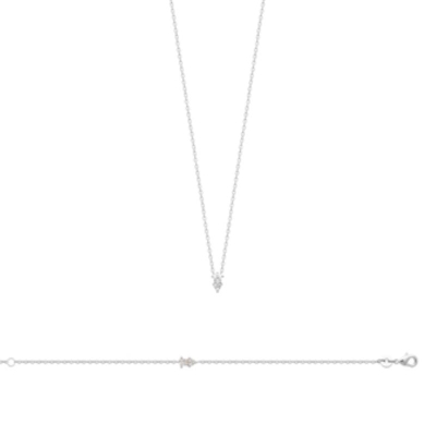 BRACELET ARGENT 925 RHODIE OZ