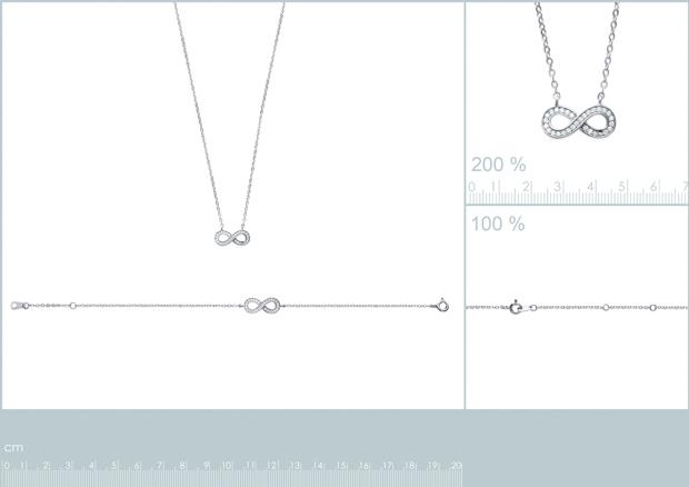 BRACELET ARGENT 925 RHODIE OZ MICROSERTI - 8z7149818