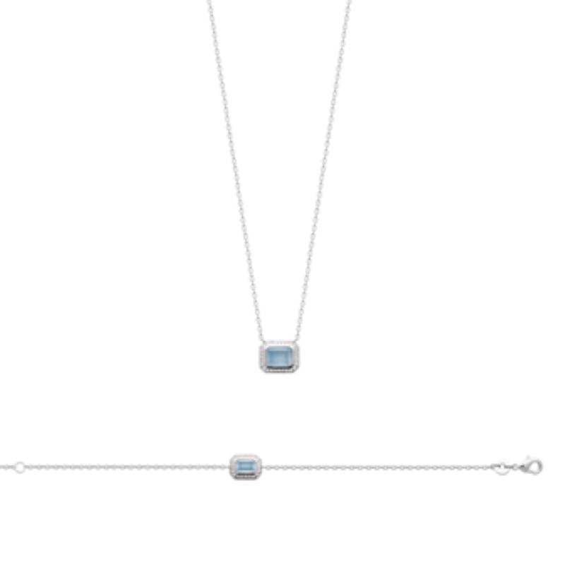 BRACELET ARGENT 925 RHODIE OZ PS