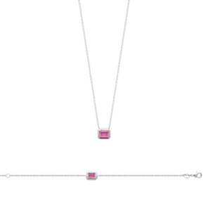 BRACELET ARGENT 925 RHODIE PS