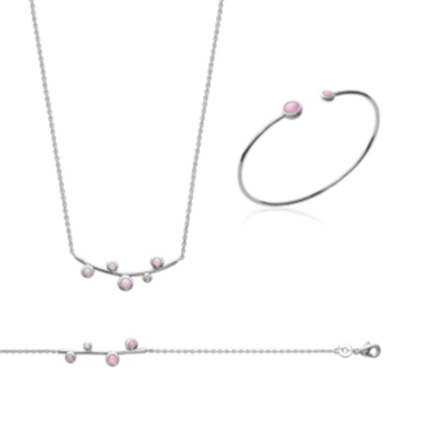 BRACELET ARGENT 925 RHODIE PS