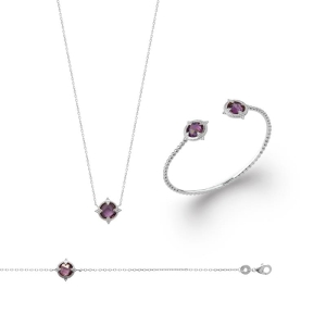 BRACELET ARGENT 925 RHODIE PS