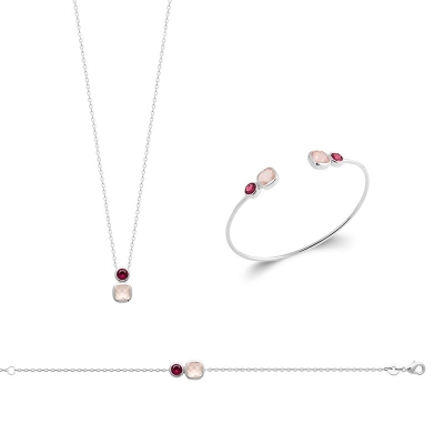 BRACELET ARGENT 925 RHODIE PV