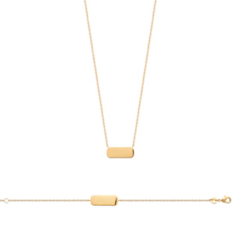 BRACELET PL-OR 750 3MIC