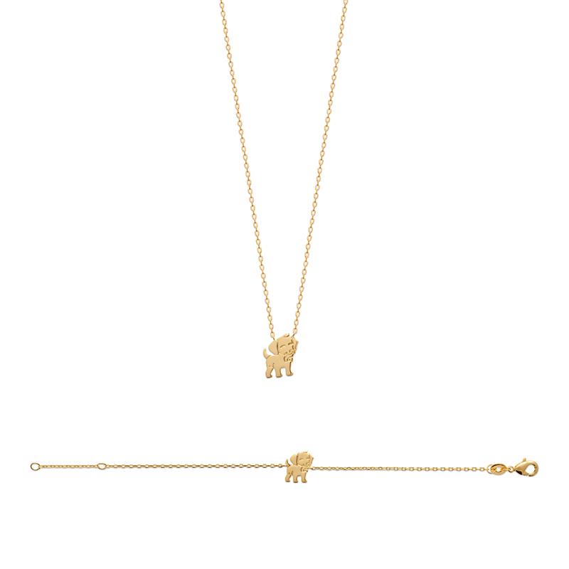 BRACELET PL-OR 750 3MIC