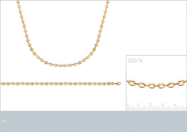 Cadena Chapado oro 18k. 3 Micras - 2z1402018