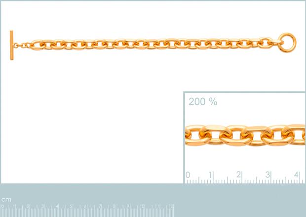 Pulsera Chapado oro 18k. 3 Micras - 9z2179419