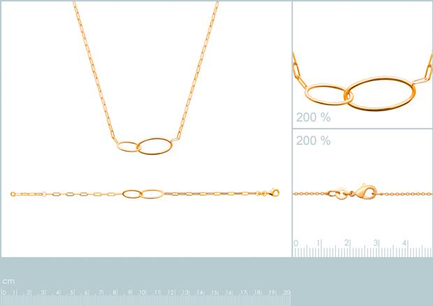 BRACELET PL-OR 750 3MIC - 9z2180518