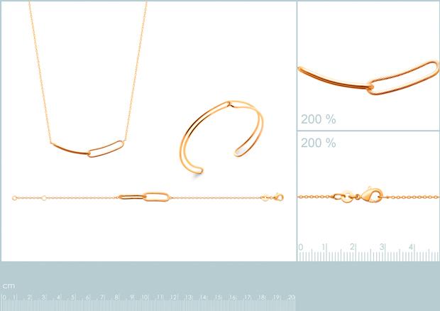 BRACELET PL-OR 750 3MIC - 9z2181718