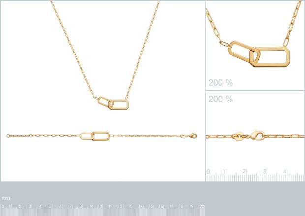 BRACELET PL-OR 750 3MIC - 9z2183918