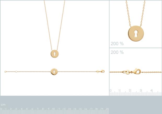 BRACELET PL-OR 750 3MIC - 9z2191018